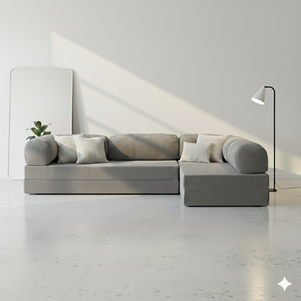 Modu Open Corner Sofa - Gray