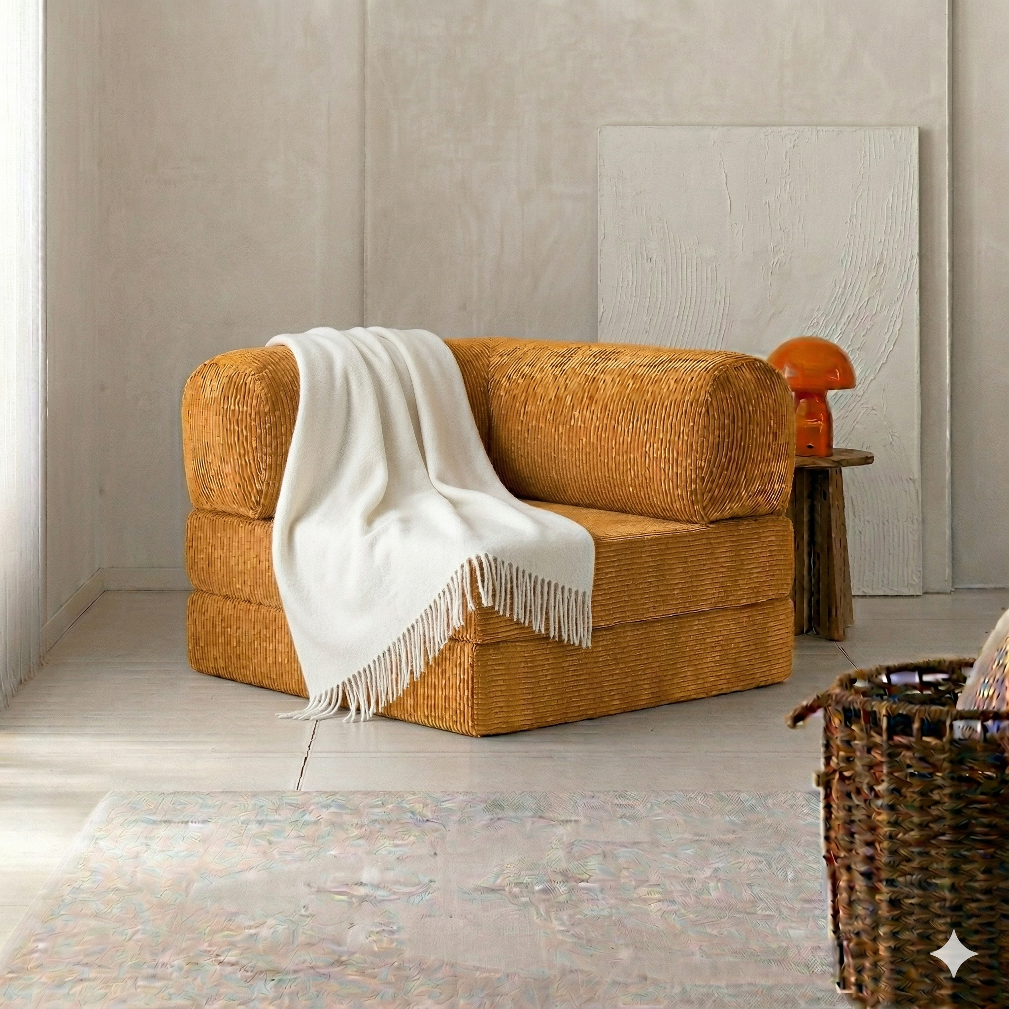 Single Sofa – L Shape Support