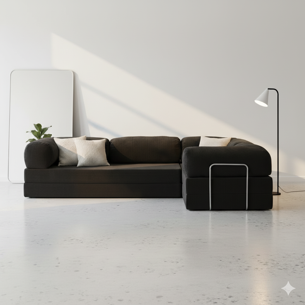 Modu Corner Sofa - Black