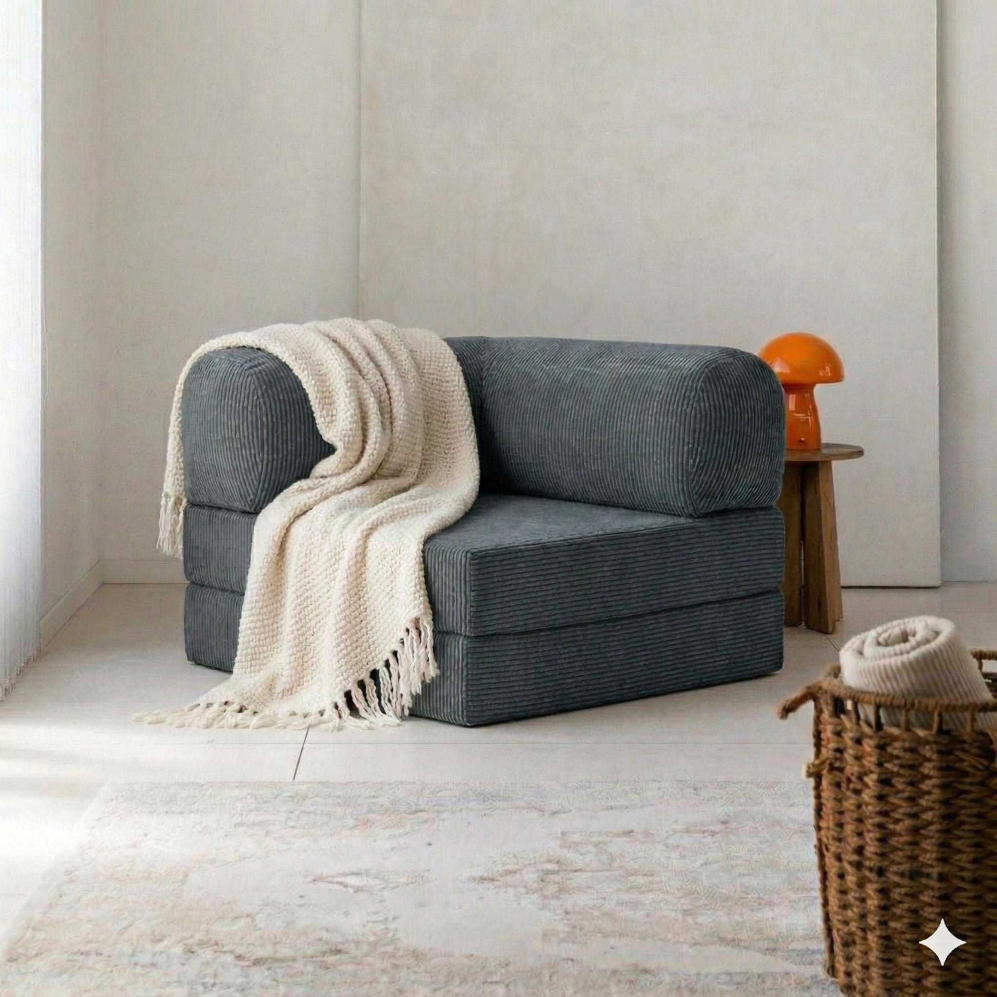 Single Sofa – L Shape Support