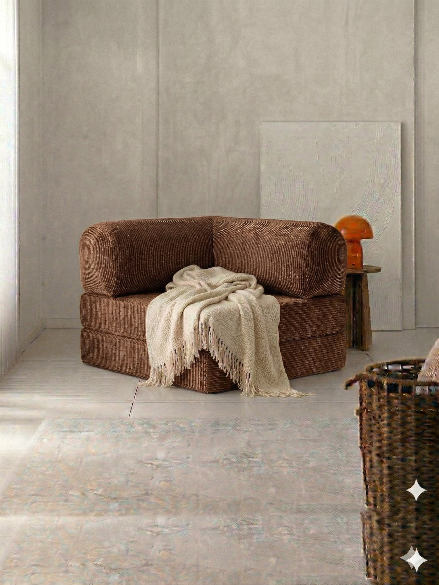 Single Sofa – L Shape Support
