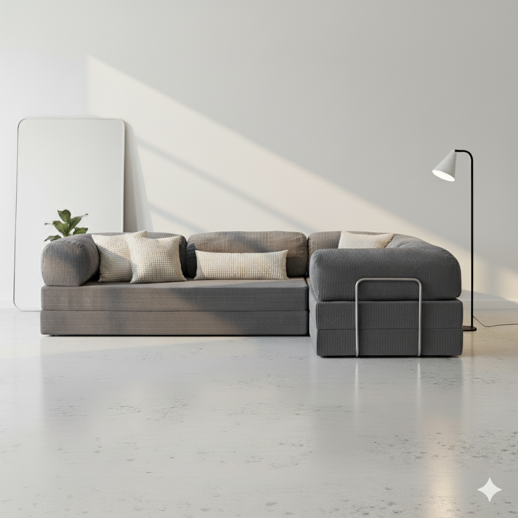 Modu Corner Sofa - Anthracite Gray