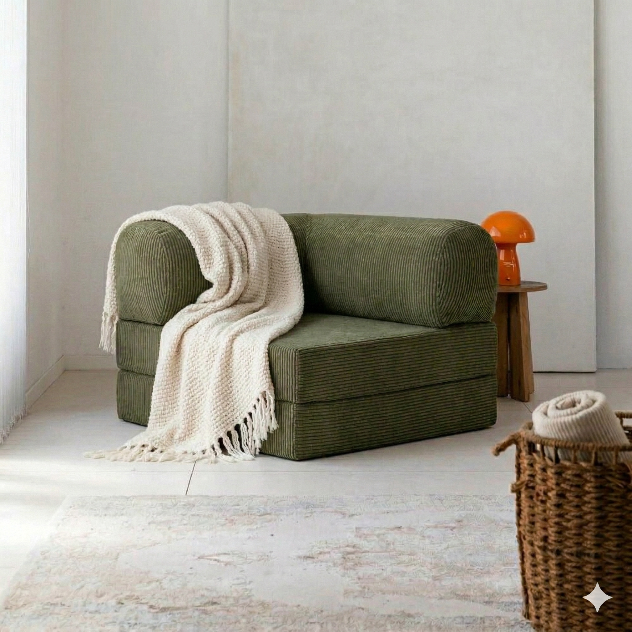 Single Sofa – L Shape Support