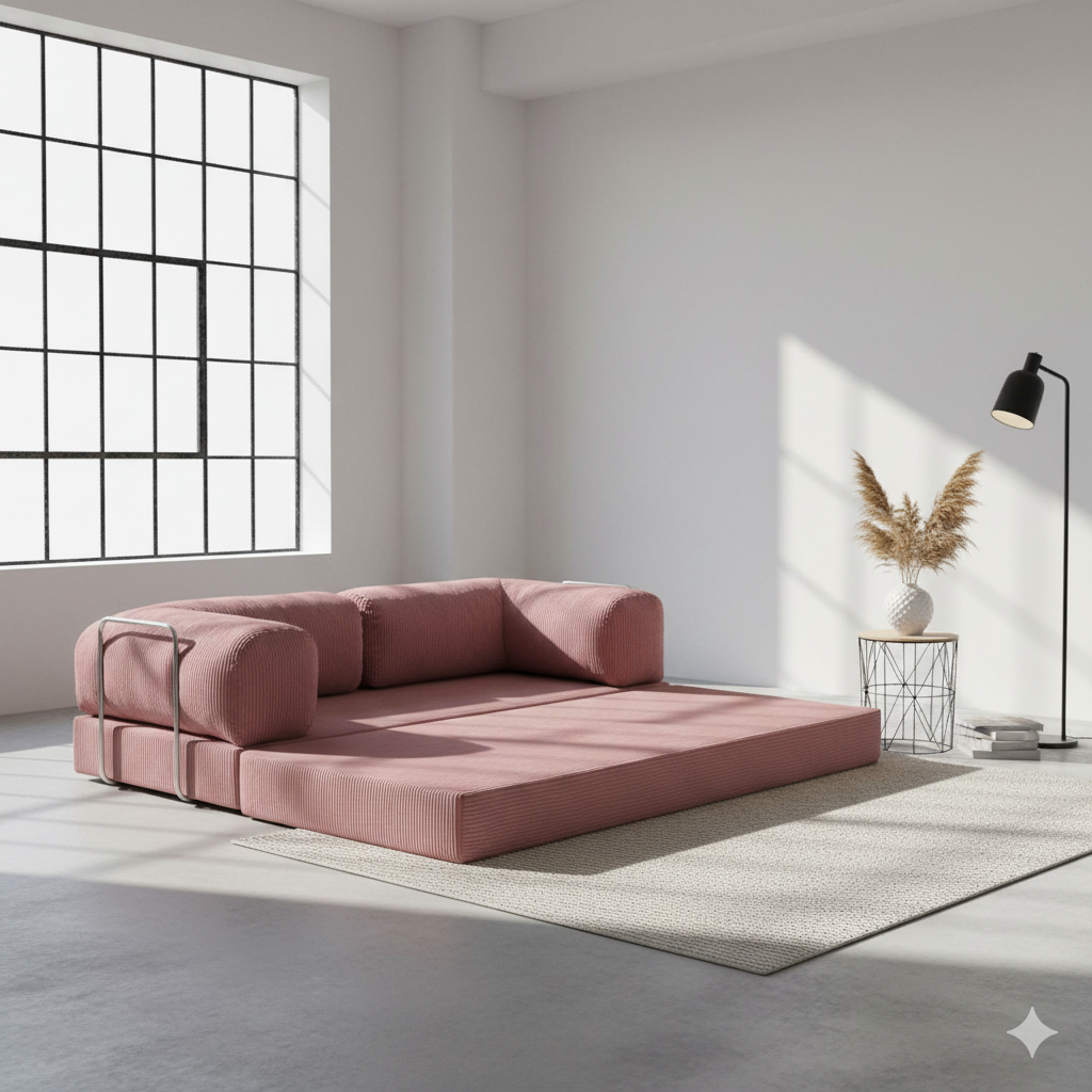 Modu Sofa - Dusty Rose