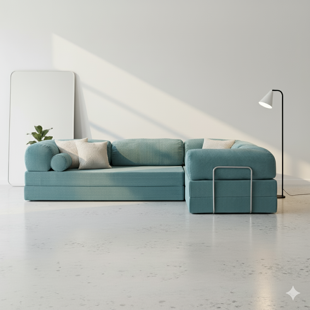Modu Corner Sofa - Indigo