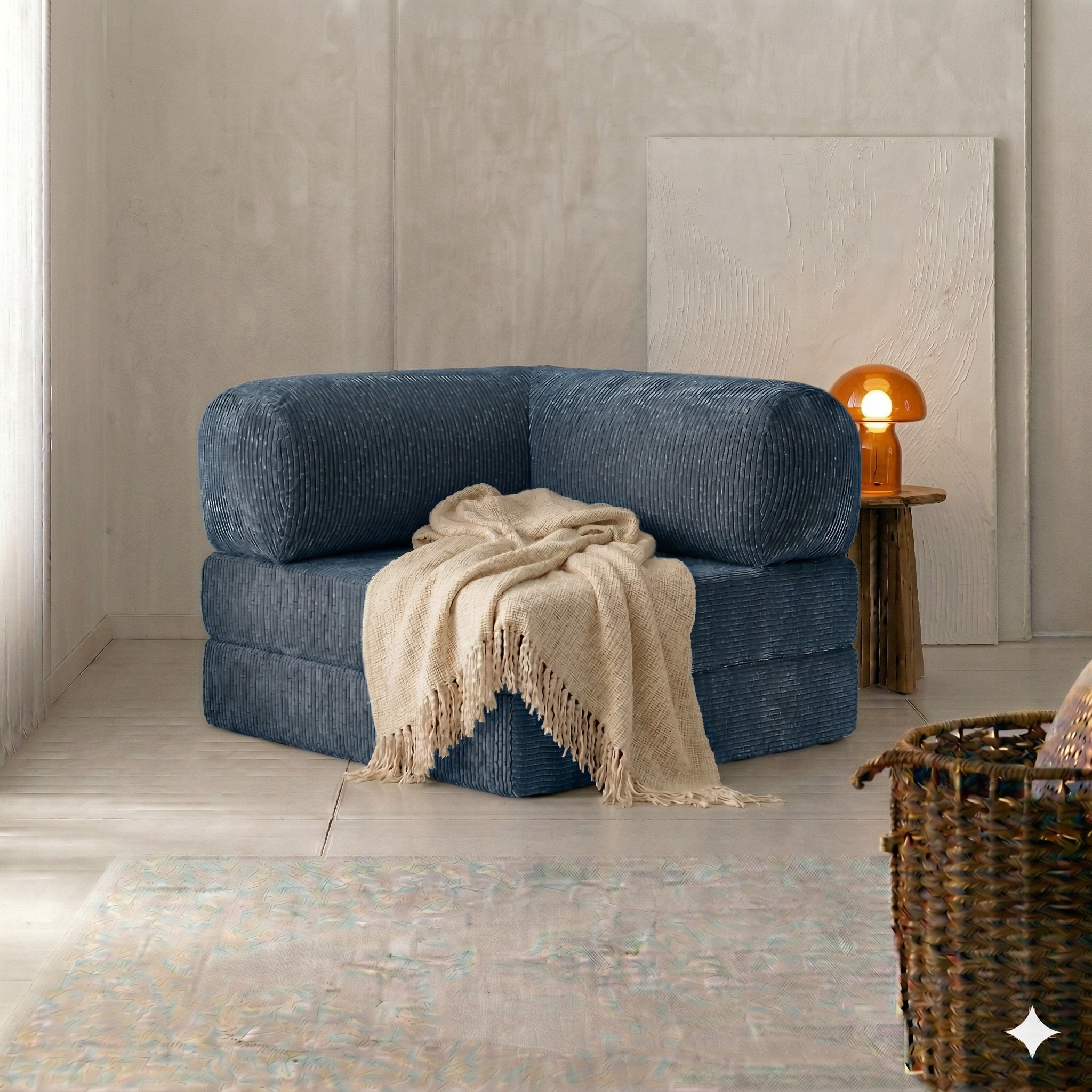 Single Sofa – L Shape Support