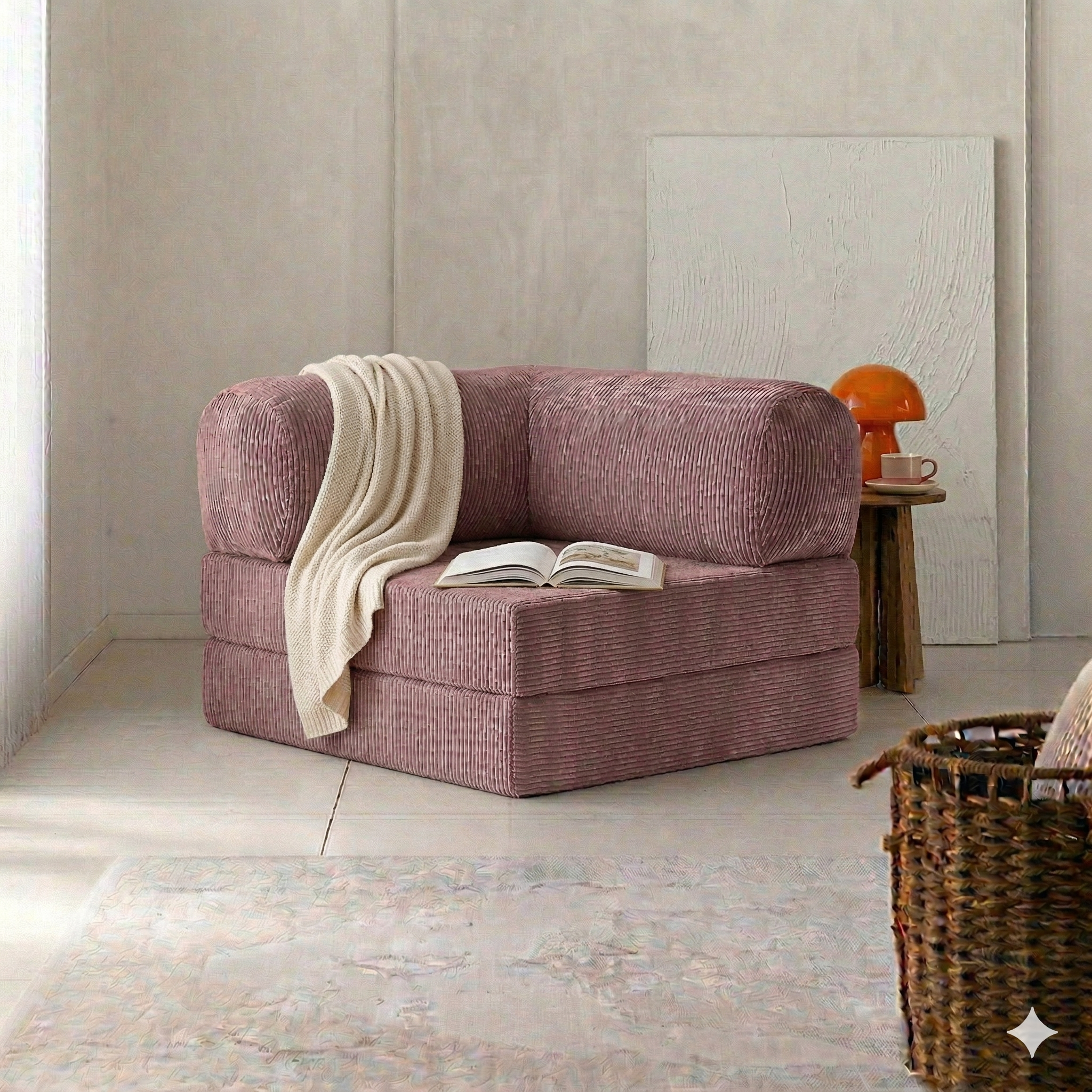 Single Sofa – L Shape Support