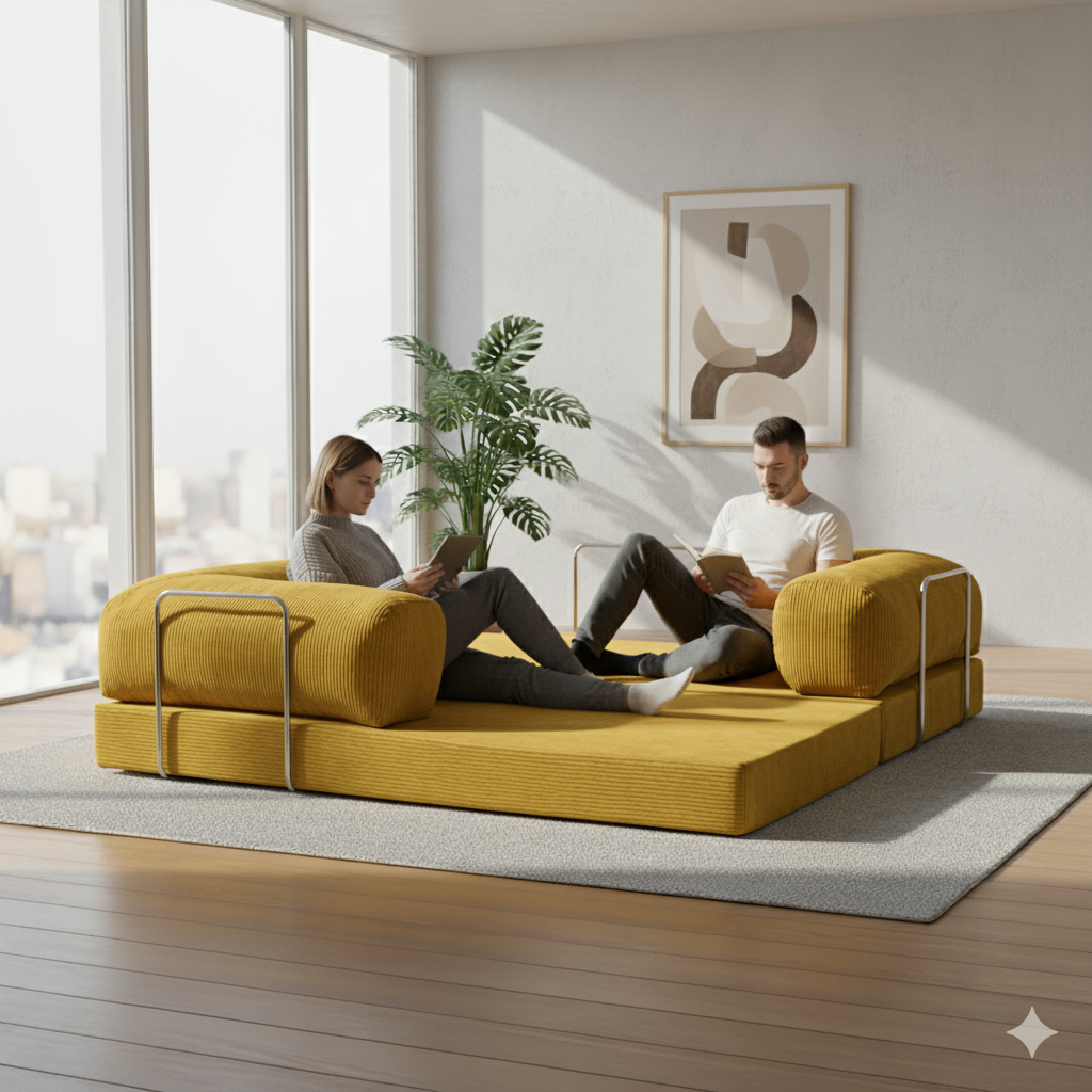 Modu Sofa- Yellow
