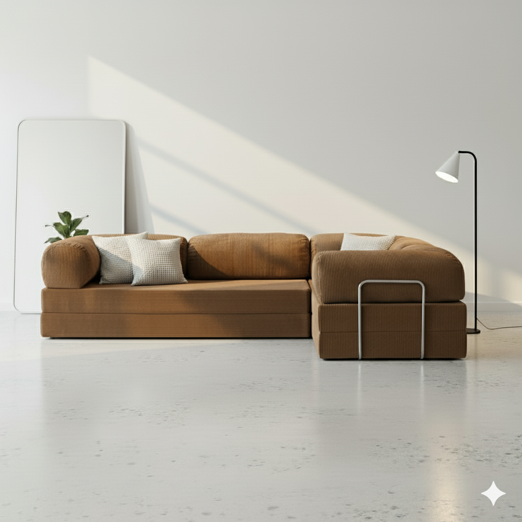 Modu Corner Sofa - Latte